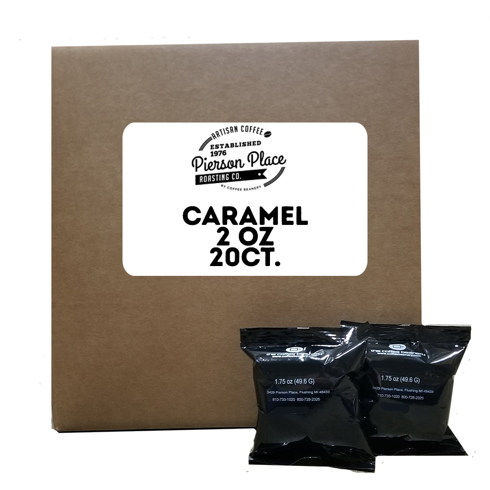 Caramel Flavored Gourmet Coffee | 20bags/box, 20boxes/case